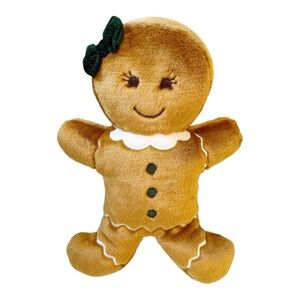 Fluff and Tuff Betty Gingerbread Girl Stuffed Plush Dog Toy Large